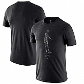 Golden State Warriors Kevin Durant Nike MVP Try Performance T-Shirt Black,baseball caps,new era cap wholesale,wholesale hats